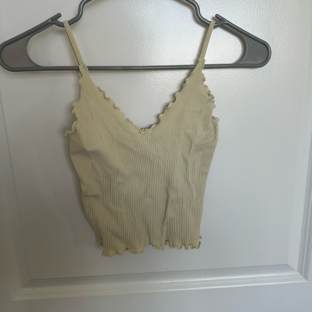 Free People Yellow Easy to Love Crop Camisole - Picture 2 of 3